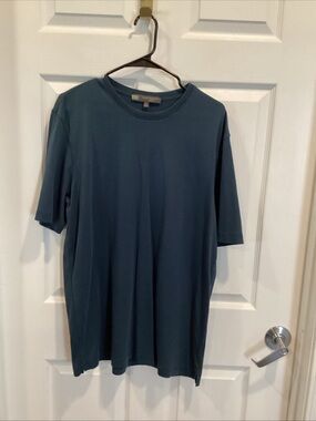 Robert Barakett Men's Crewneck Tee in Deep Teal